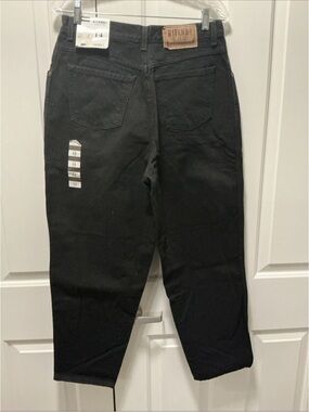 Gitano Women’s Denim Jeans Relaxed Fit Size 14P Black NWTs